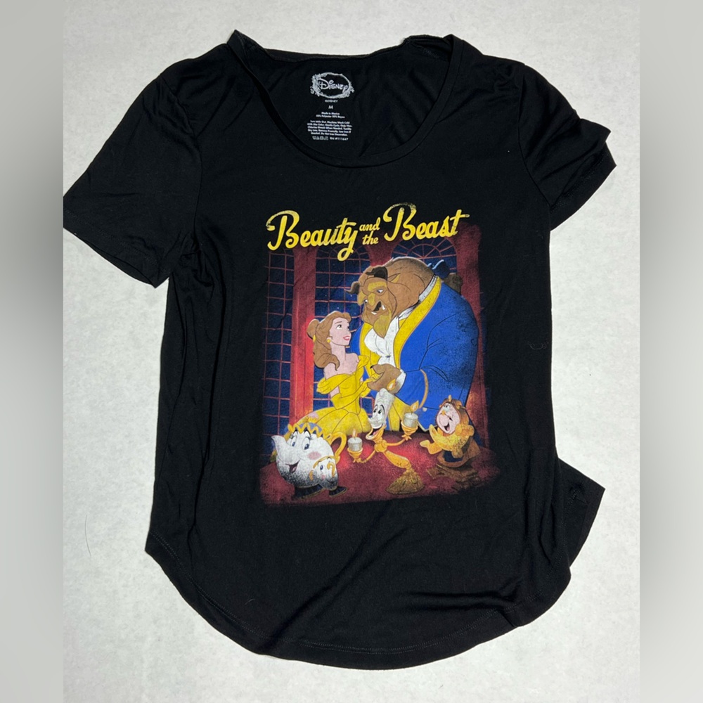 Disney Beauty and the Beast Tshirt size medium.